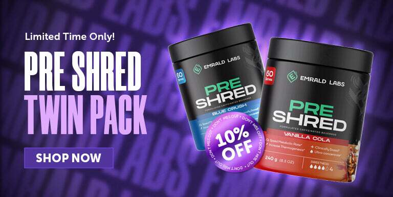 pre shred twin pack