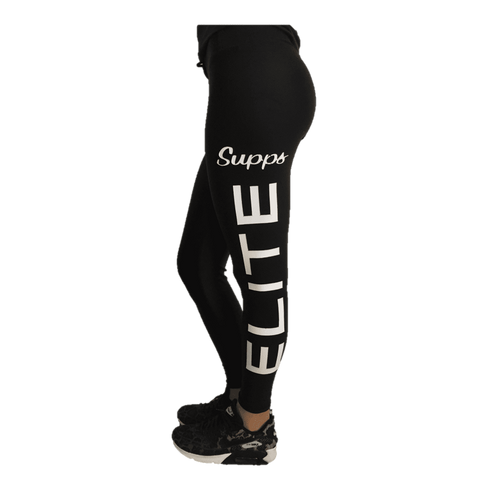 Elite Supps Tights - Black-Elite Supps-Elite Supps