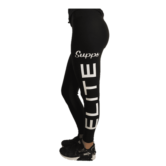 Elite Supps Tights - Black-Elite Supps-Elite Supps