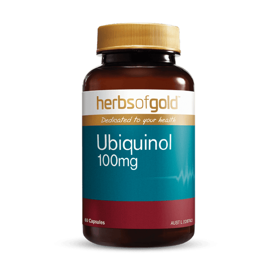 Herbs of Gold Ubiquinol 100mg 60 Caps SPECIAL-Herbs of Gold-Elite Supps