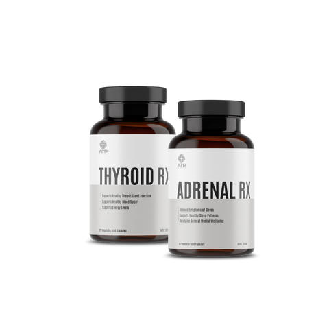 Thyroid RX + Adrenal RX-ATP Science-Elite Supps