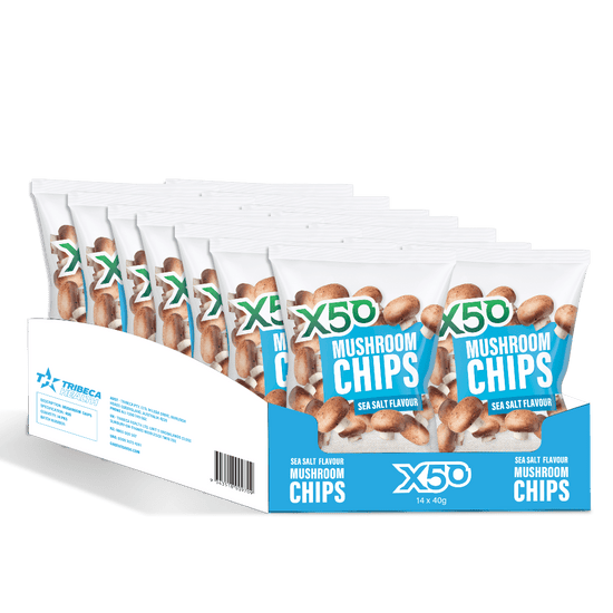 X50 Mushroom Chips-Green Tea X50-Elite Supps