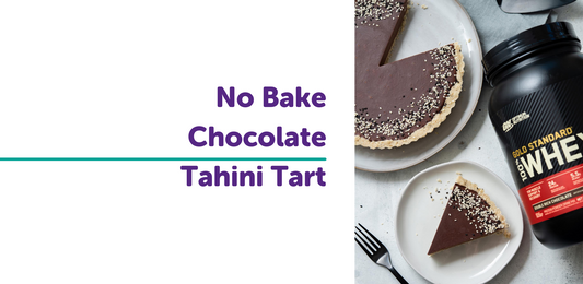 No Bake Chocolate Tahini Tart