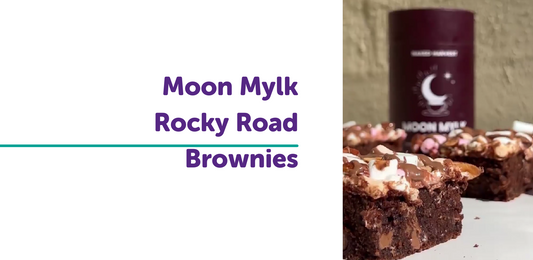 Moon Mylk Rocky Road Brownies