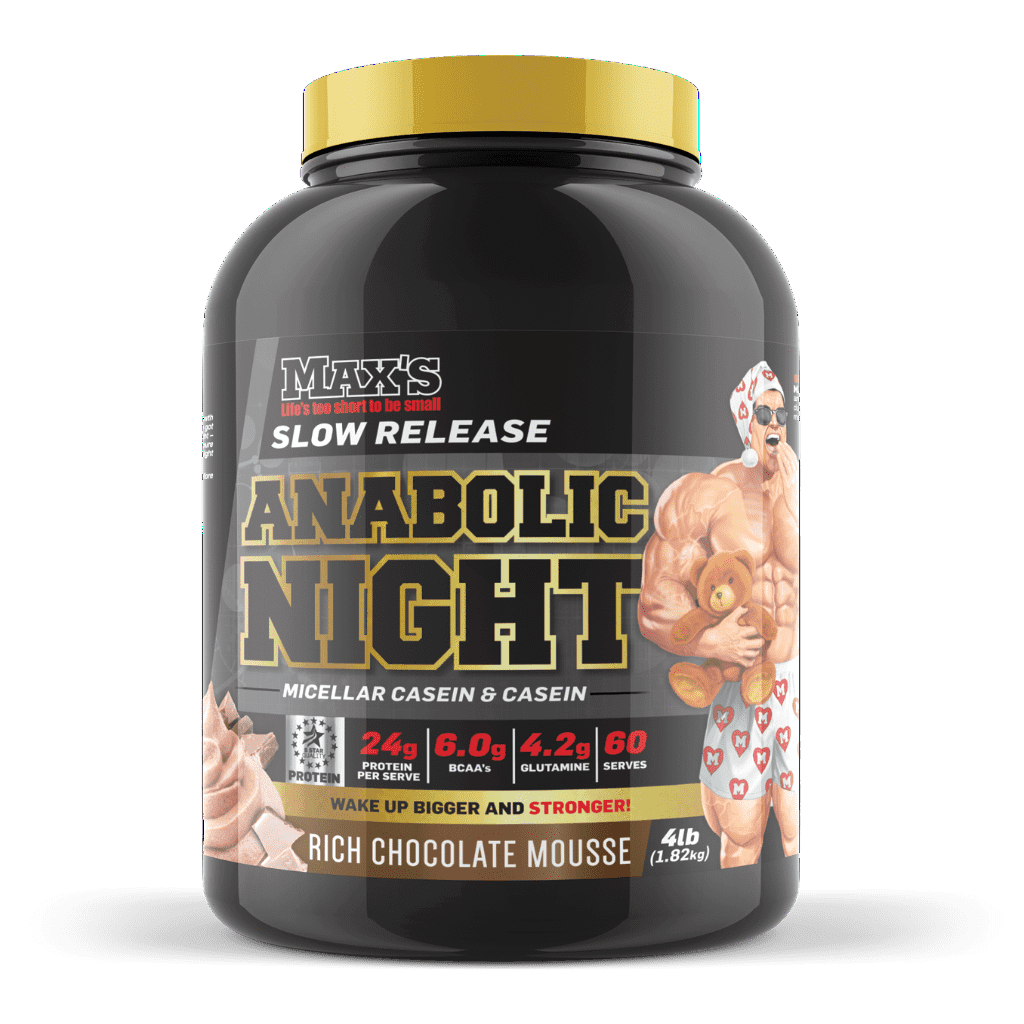 Anabolic Night Max's Slow release protein powder