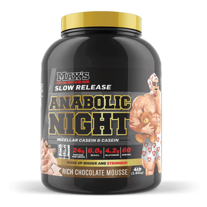 Anabolic Night Max's Slow release protein powder
