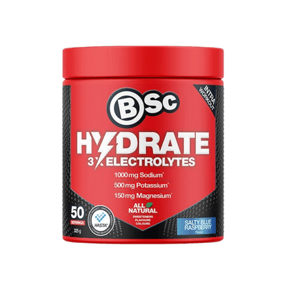 Hydrate x3 Electrolytes BSC ( Body Science ) Electrolyte supplements