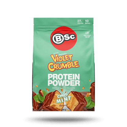 Violet Crumble Protein BSC ( Body Science ) Low carb protein powder