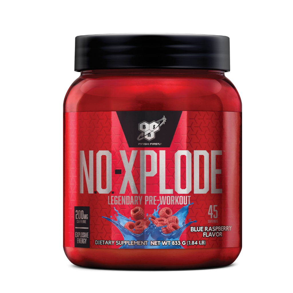 NO XPLODE 3.0 (1) & NO XPLODE 3.0 BSN Medium stimulant pre workout powder  Blue Razz