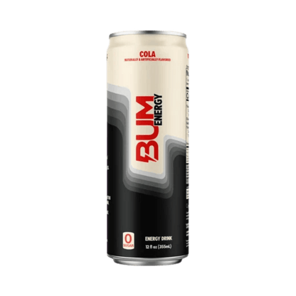 BUM Energy Drinks RAW Drinks for pre workout Case of 12 Cola