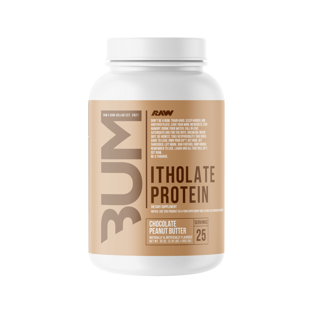 Itholate Protein RAW Whey protein isolate 25 Serves Chocolate Peanut Butter