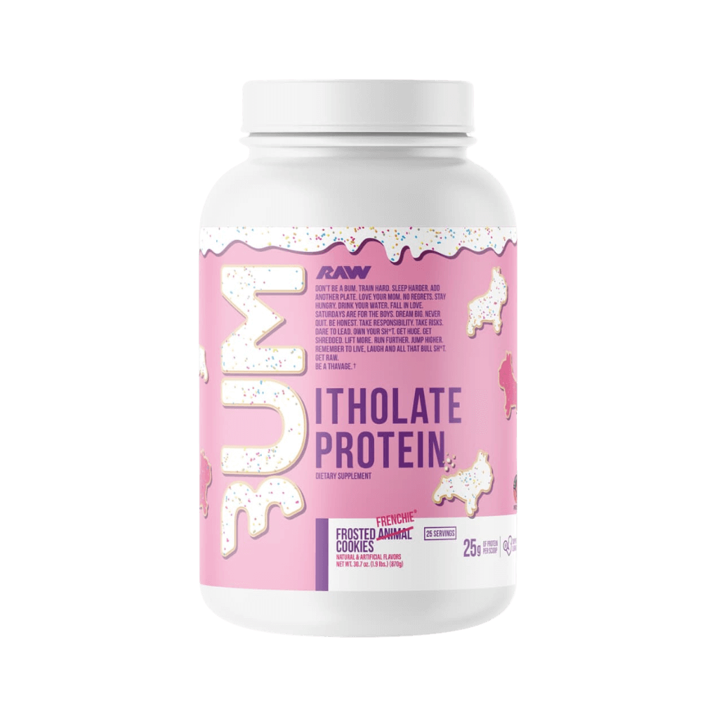Itholate Protein RAW Whey protein isolate 25 Serves Frosted Frenchie Cookie