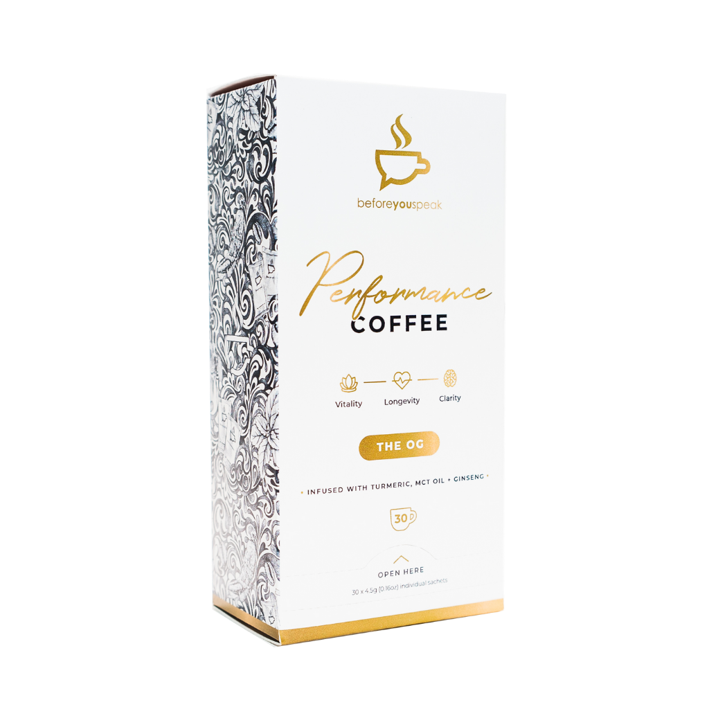 High Performance Coffee Before You Speak Vegan supplements
