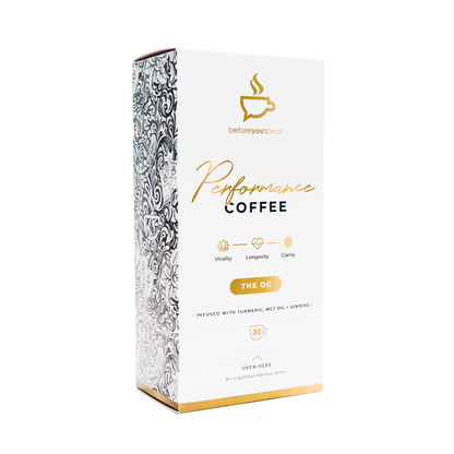 High Performance Coffee Before You Speak Vegan supplements