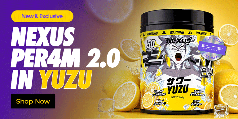 EliteSupps Exclusive Nexus Per4m 2.0 YUZU Flavour
