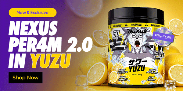 EliteSupps Exclusive Nexus Per4m 2.0 YUZU Flavour