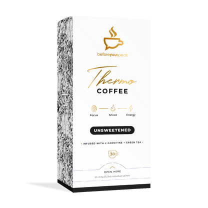 Thermo Coffee Before You Speak Keto supplements 30 Serves Unsweetened