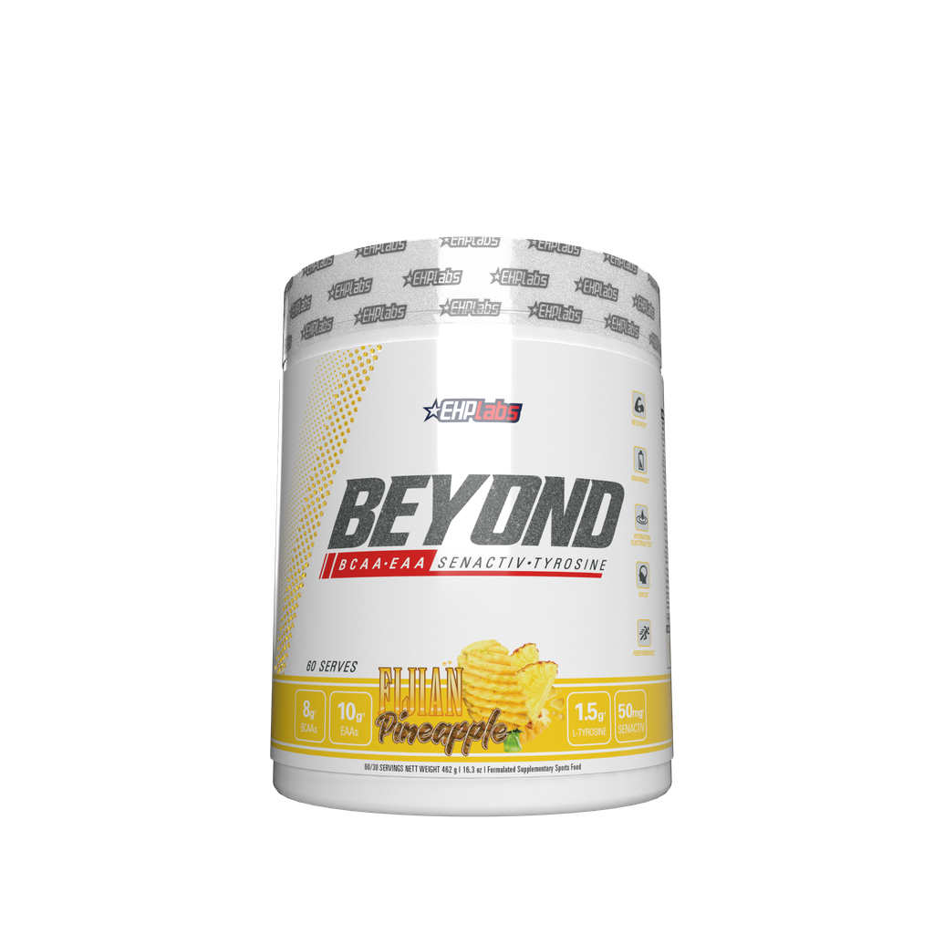 Beyond BCAA+EAA (4) & Beyond BCAA+EAA EHP Labs Bcaa supplements 60 Serves Fijian Pineapple