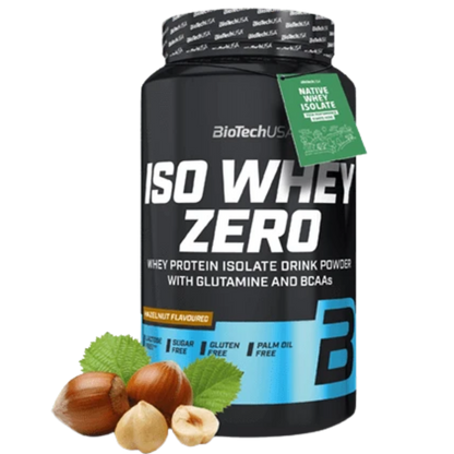 Iso Whey Zero (6) & Iso Whey Zero Biotech USA Whey protein isolate 36 Serves (908g) Hazelnut