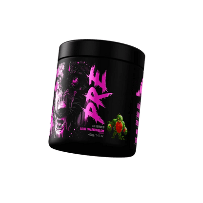 Black Wolf Pre Black Wolf High stim pre workout