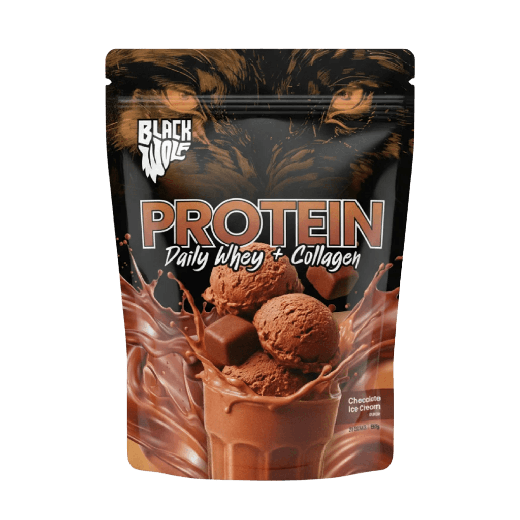 Daily Whey + Collagen Black Wolf Whey blend protein