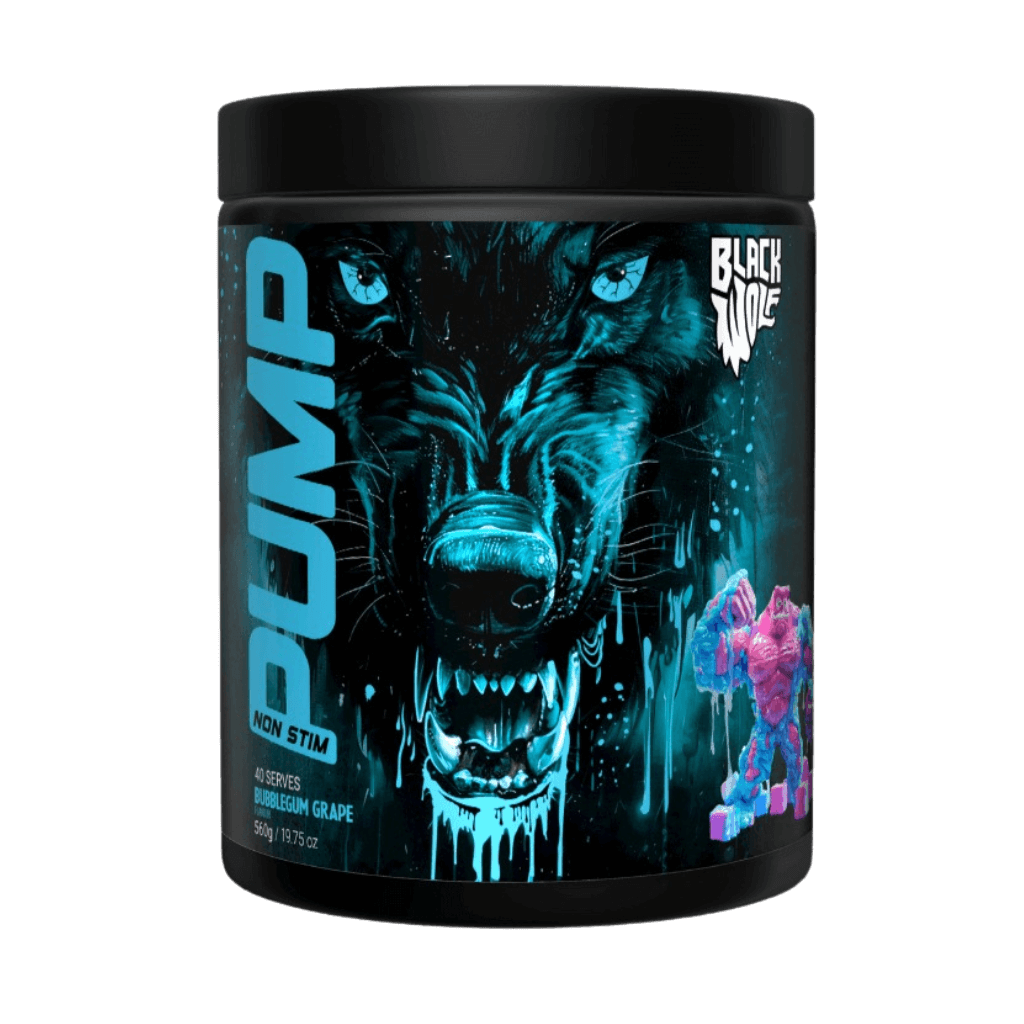 Black Wolf Pump Non Stim Black Wolf Pump pre workout supplements