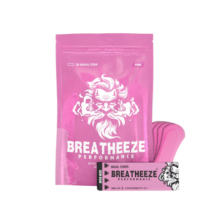 Nasal Strips Breatheeze Gym accesories Extra Strength  Pink