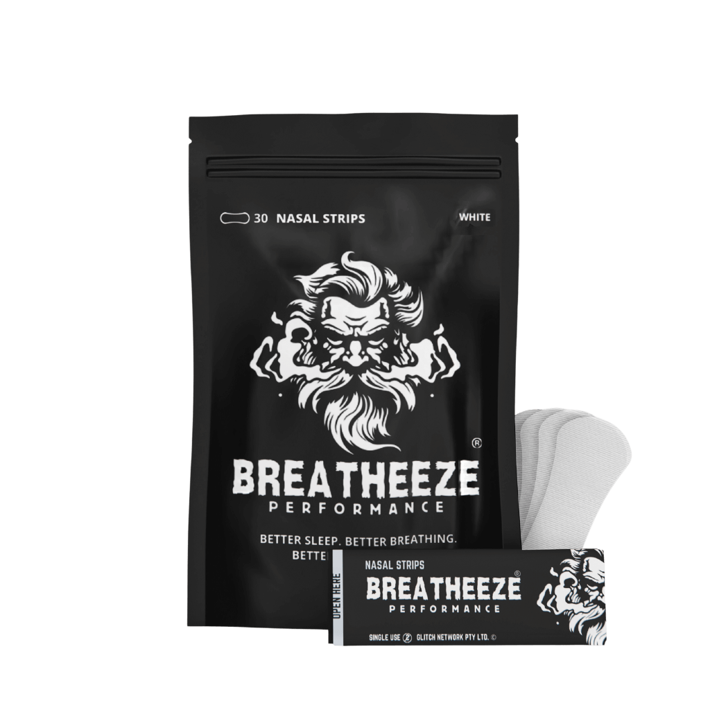 Nasal Strips (2) & Nasal Strips Breatheeze Gym accesories Extra Strength  White