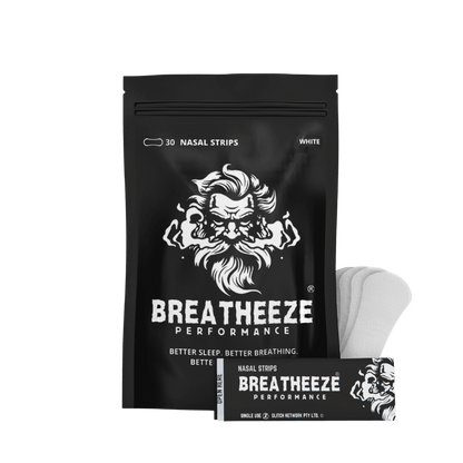 Nasal Strips (2) & Nasal Strips Breatheeze Gym accesories Extra Strength  White
