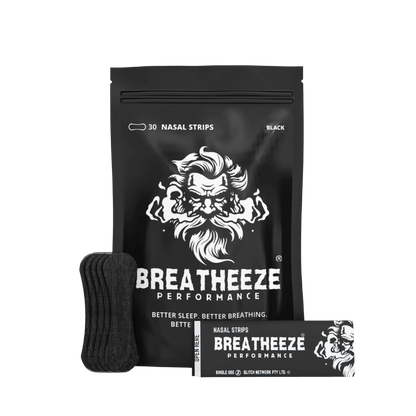 Nasal Strips (1) & Nasal Strips Breatheeze Gym accesories Lite  Black