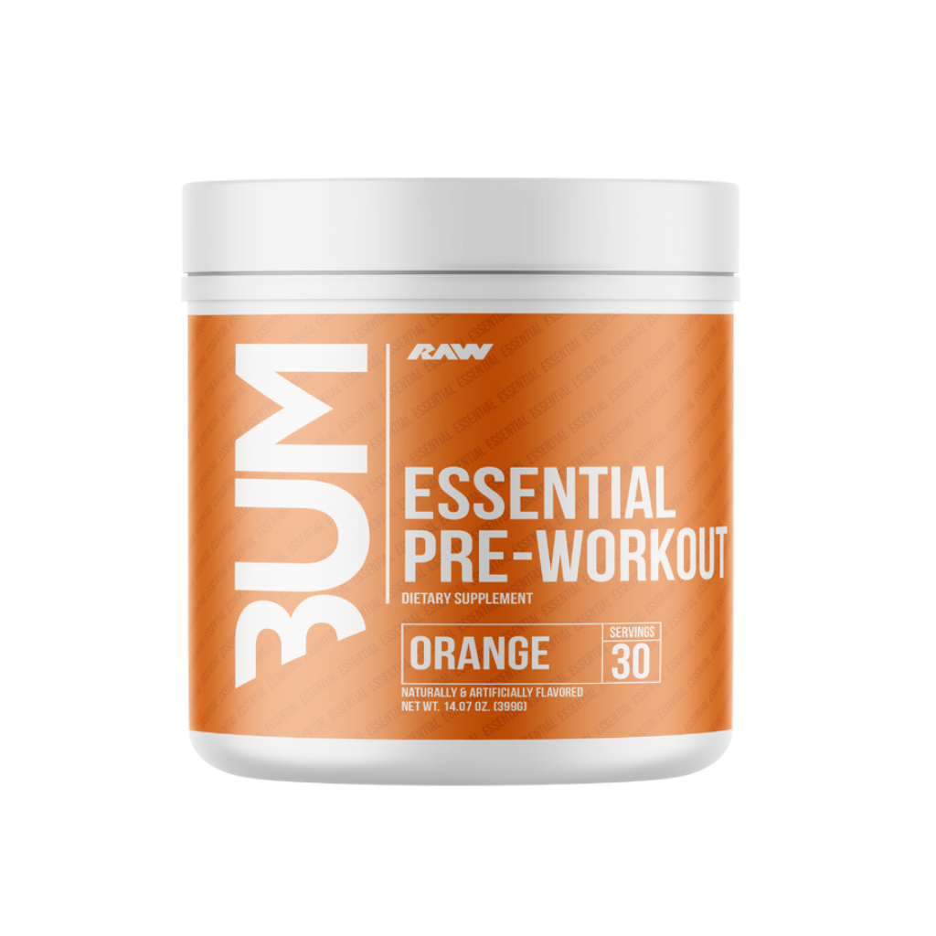 Essential Pre-Workout RAW Beta alanine pre workout 30 Serves Orange
