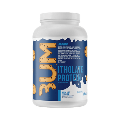 Itholate Protein RAW Whey protein isolate 25 Serves Milk and Cookies