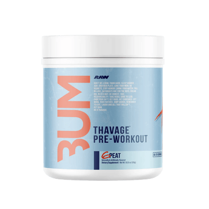 Thavage | CBUM RAW Beta alanine supplements 40 Serves 6Peat