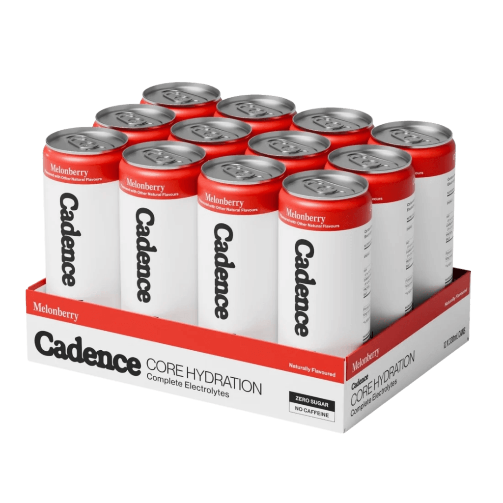 Core Hydration RTD (1) & Core Hydration RTD Cadence Electrolyte supplements Box of 12 Melonberry