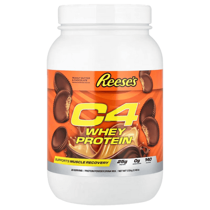 C4 Protein & C4 Protein Cellucor Whey blend protein 28 Serves Reece's Peanut Butter and Choc