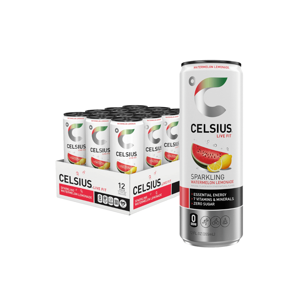 Celsius Energy Drink & Celsius Energy Drink Celsius Protein bars drinks 24 Pack Watermelon Lemonade
