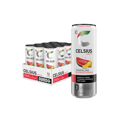 Celsius Energy Drink & Celsius Energy Drink Celsius Protein bars drinks 24 Pack Watermelon Lemonade