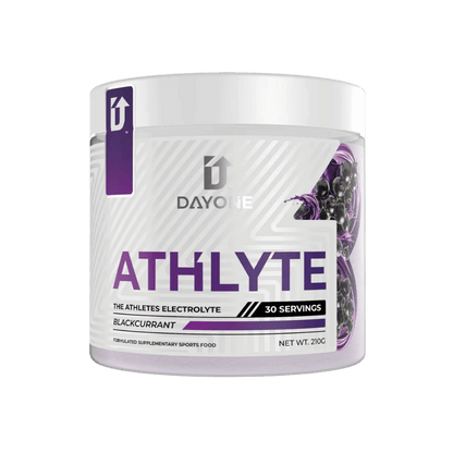 Athlyte & Athlyte Day One Performance Electrolyte supplements 30 Serves Blackcurrant