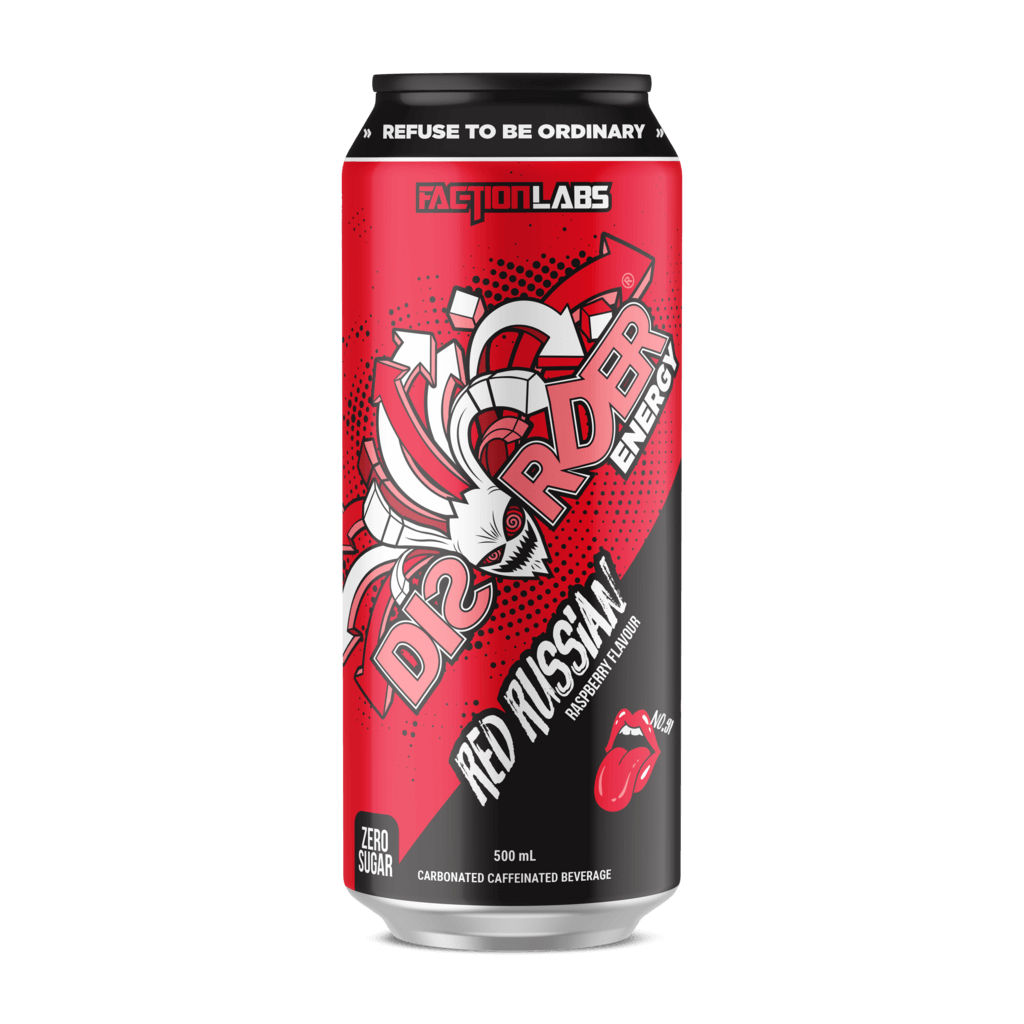 Disorder RTD Faction Labs Drinks for pre workout