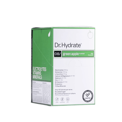 Dr. Hydrate Dr. Hydrate Electrolyte supplements 15 Serves Green Apple