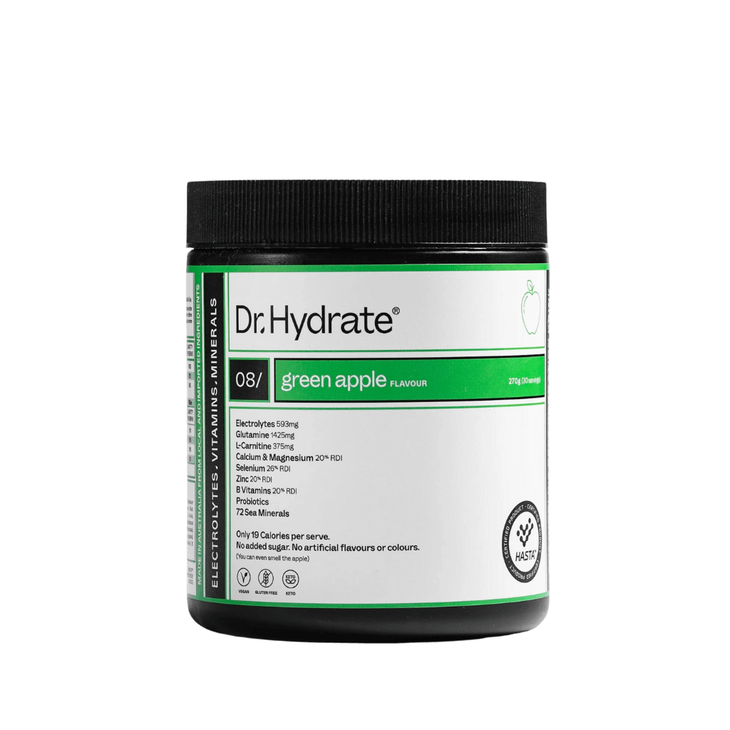 Dr. Hydrate Dr. Hydrate Electrolyte supplements 30 Serves Green Apple