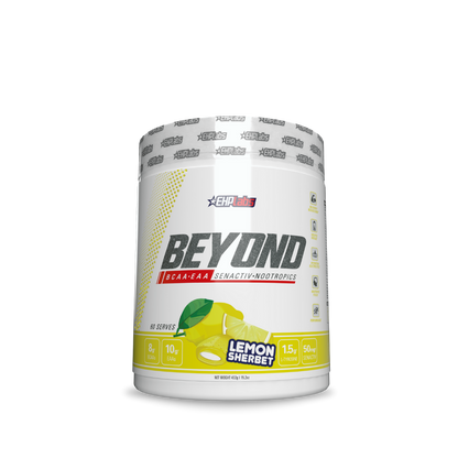 Beyond BCAA+EAA (7) & Beyond BCAA+EAA EHP Labs Bcaa supplements 60 Serves Lemon Sherbet