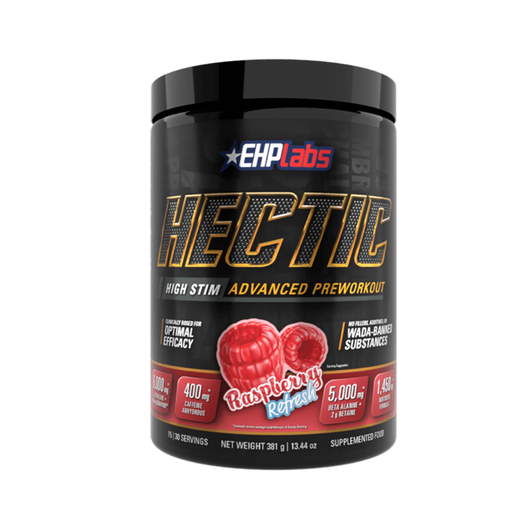 Hectic Pre Workout EHP Labs High stim pre workout