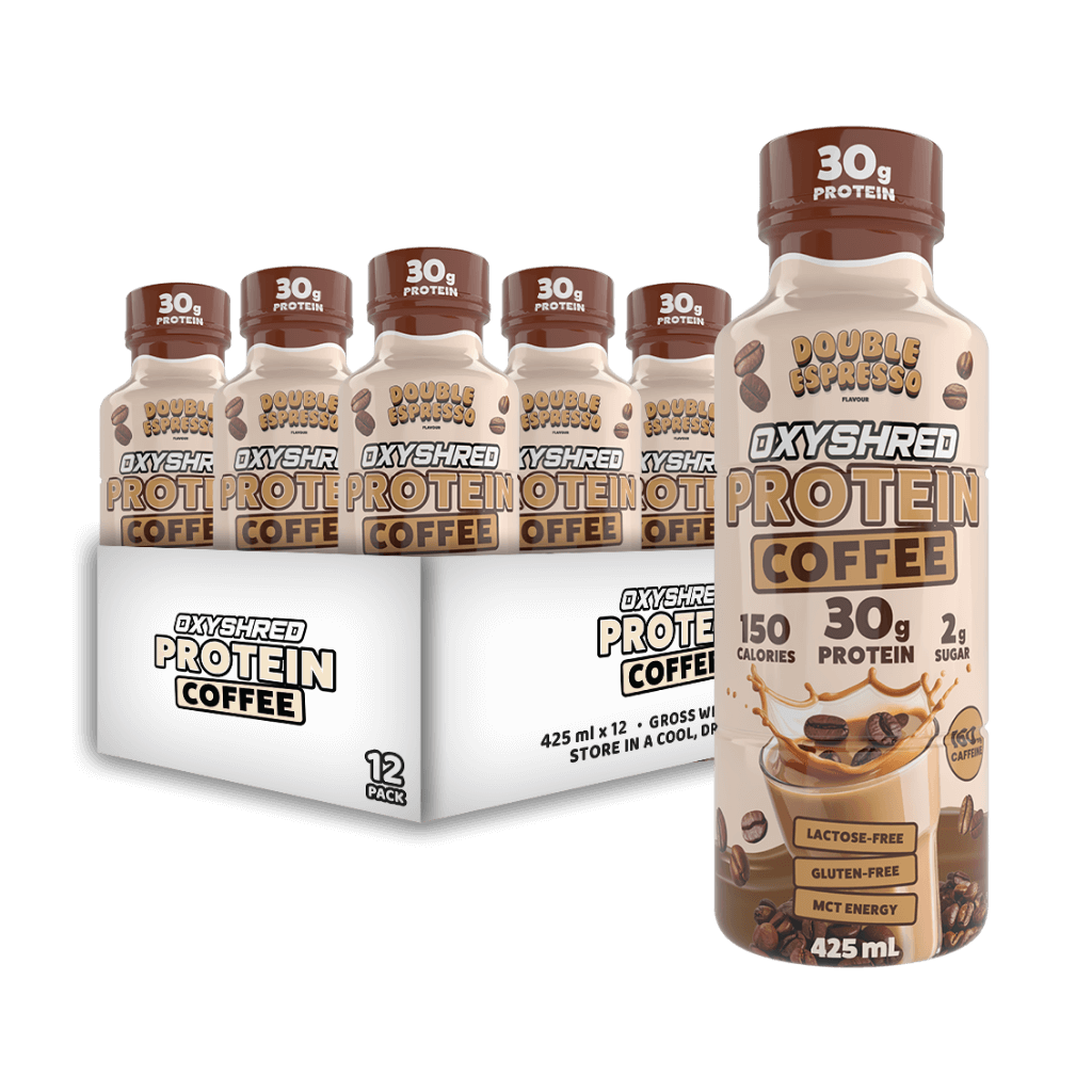 OxyShred Lean Protein Shake EHP Labs Drinks ready to drink 12 Pack Double Espresso