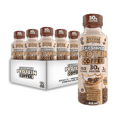 OxyShred Lean Protein Shake EHP Labs Drinks ready to drink 12 Pack Double Espresso