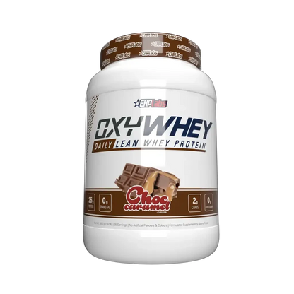 Oxywhey (4) & Oxywhey EHP Labs Wpi wpc whey protein 25 Serves Chocolate Caramel