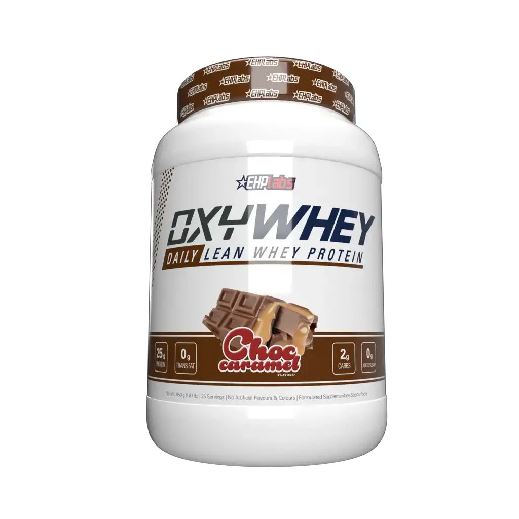 Oxywhey (4) & Oxywhey EHP Labs Wpi wpc whey protein 25 Serves Chocolate Caramel