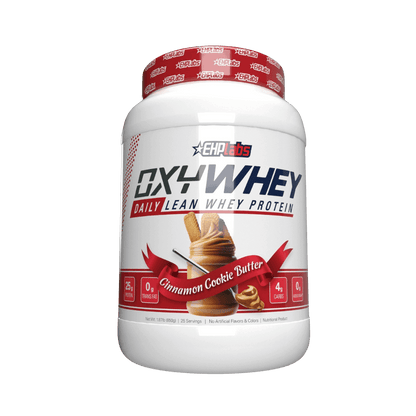 Oxywhey EHP Labs Wpi wpc whey protein 25 Serves Cinnamon Cookie Butter | ELITE EXCLUSIVE