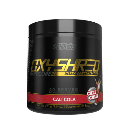 Oxyshred Hardcore EHP Labs High stimulant weight loss supplements