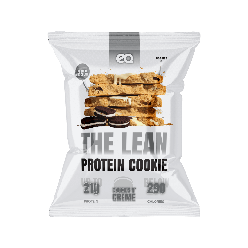 Lean Protein Cookie & Lean Protein Cookie EQ Protein cookies Pack of 12 Cookies and Cream